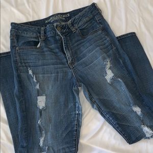 American Eagle hi-rise jegging